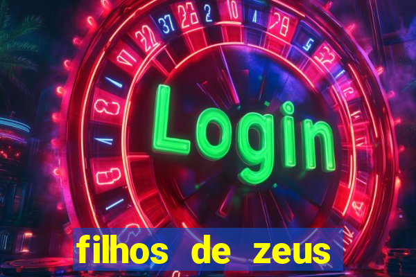 filhos de zeus mitologia grega